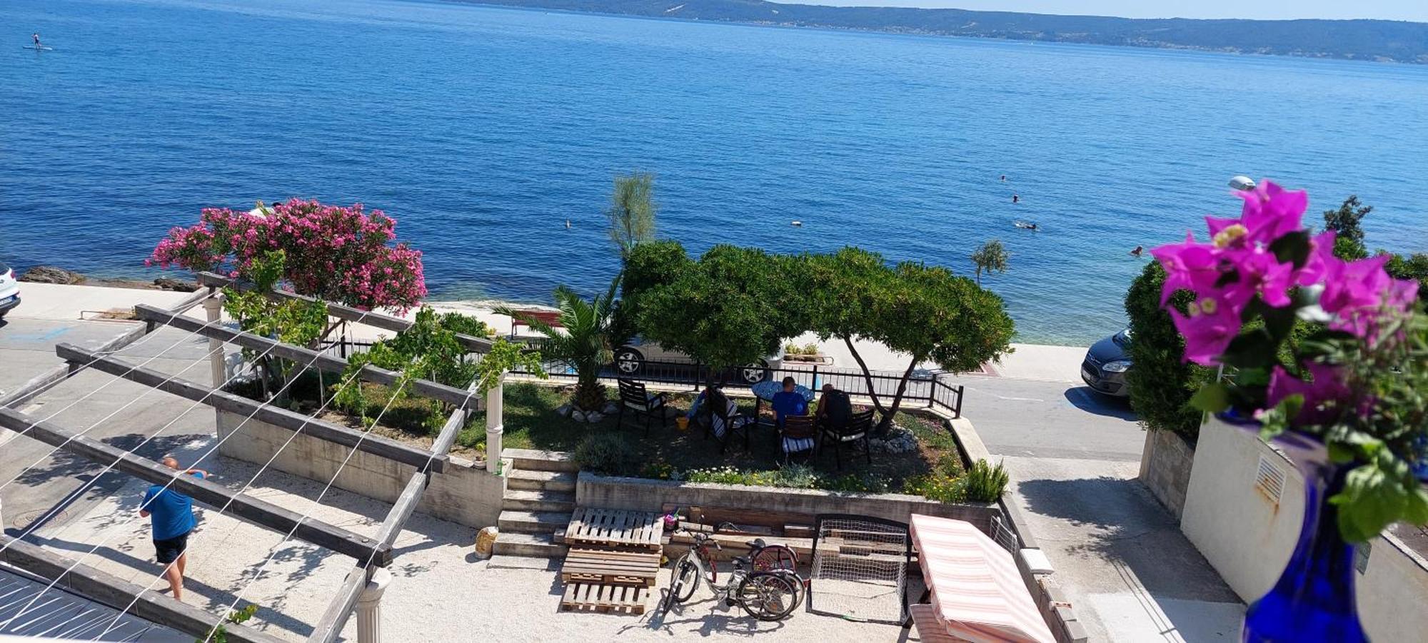 Apartman Figaro Pogled Od Milijun Dolara, 2 Tusa, 2 Wc Kaštela 외부 사진