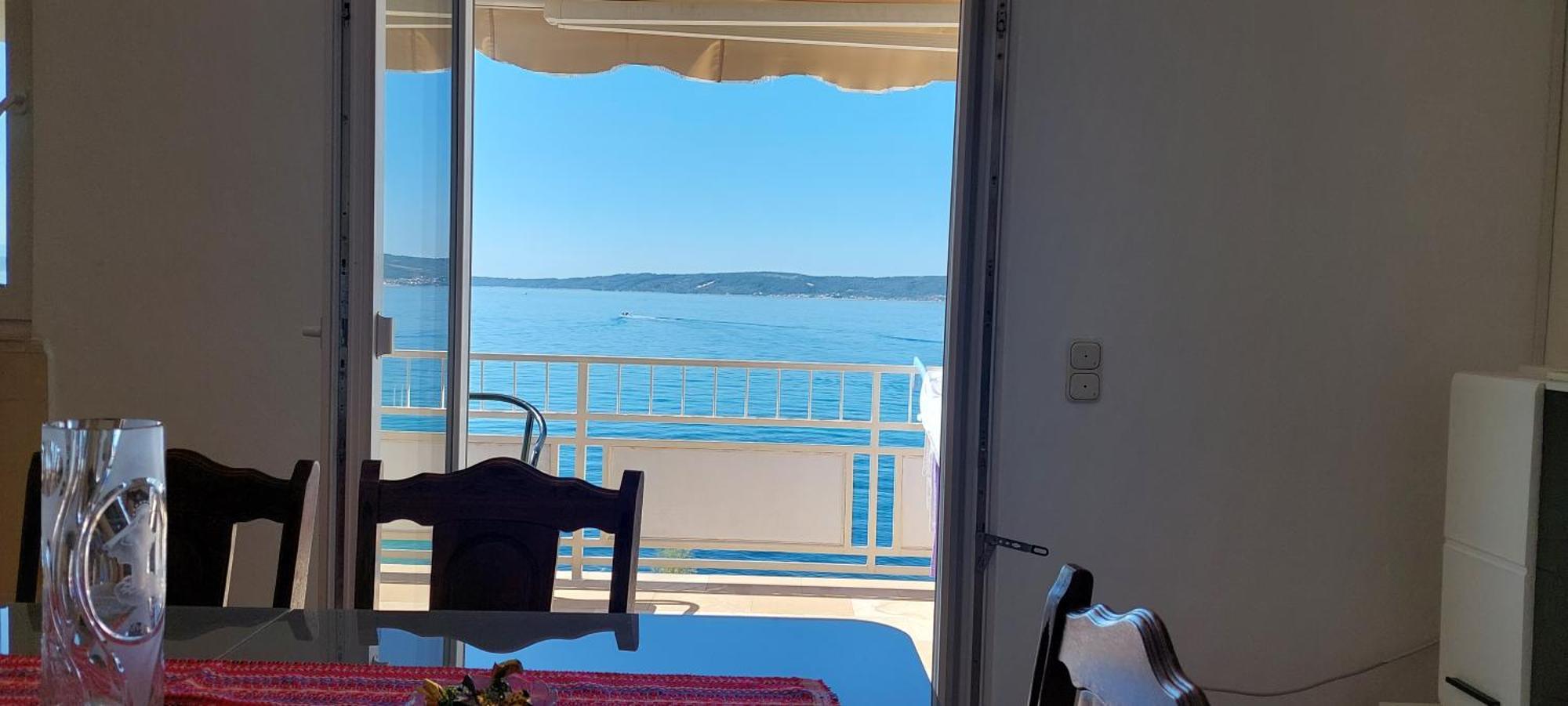 Apartman Figaro Pogled Od Milijun Dolara, 2 Tusa, 2 Wc Kaštela 외부 사진